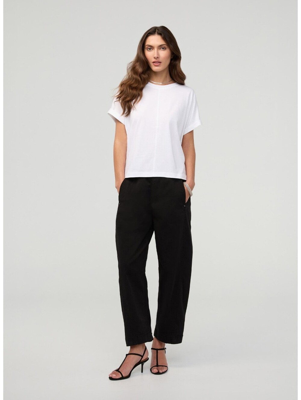 Du/er FlexTwill Barrel Pull On Pant Black 29 X29 SMALL X29